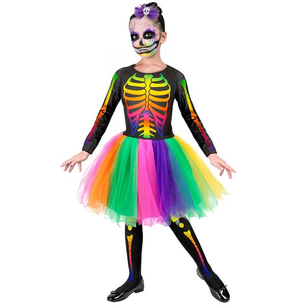 Grote foto halloween jurk gekleurd skelet verzamelen overige verzamelingen