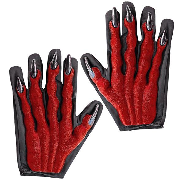 Grote foto halloween handschoenen duivel verzamelen overige verzamelingen