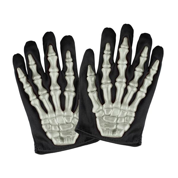Grote foto halloween handschoenen zwart wit skelet verzamelen overige verzamelingen