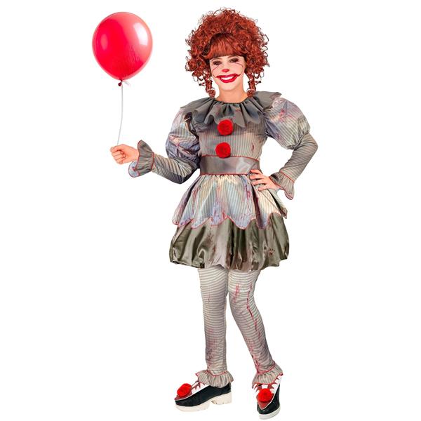 Grote foto halloween kostuum meisje pop clown verzamelen overige verzamelingen