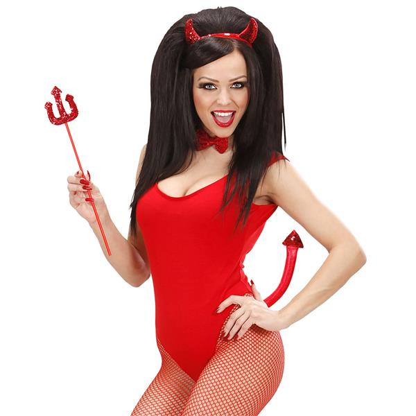Grote foto halloween accessoireset duivel 4 delig verzamelen overige verzamelingen