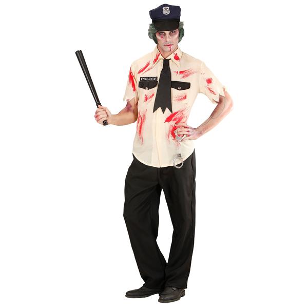Grote foto halloween kostuum zombie politie verzamelen overige verzamelingen