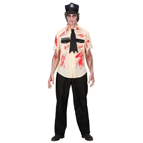 Grote foto halloween kostuum zombie politie verzamelen overige verzamelingen