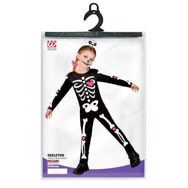 Grote foto skelet jumpsuit zwart wit meisje verzamelen overige verzamelingen