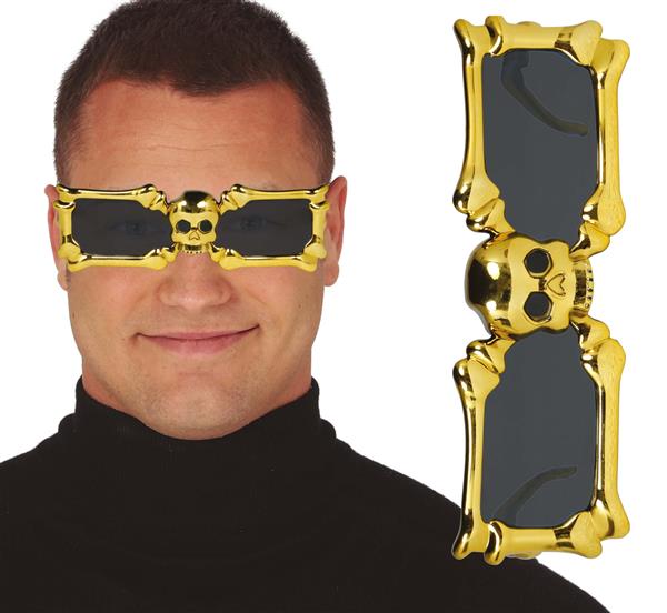 Grote foto gouden bril skelet verzamelen overige verzamelingen