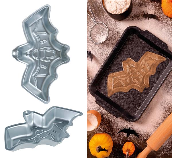 Grote foto halloween koekvormpjes vleermuis 32cm verzamelen overige verzamelingen