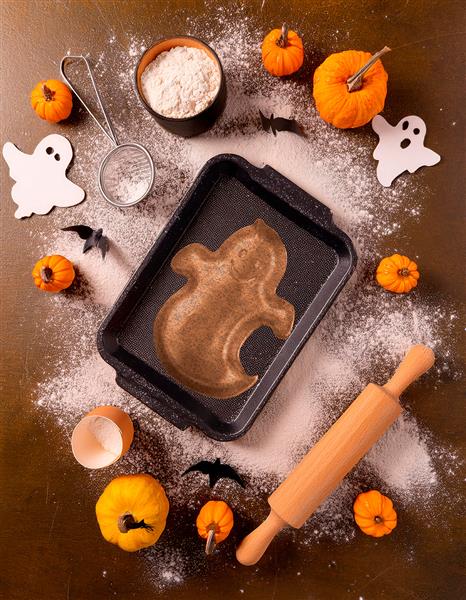 Grote foto halloween koekvormpjes geest 28cm verzamelen overige verzamelingen