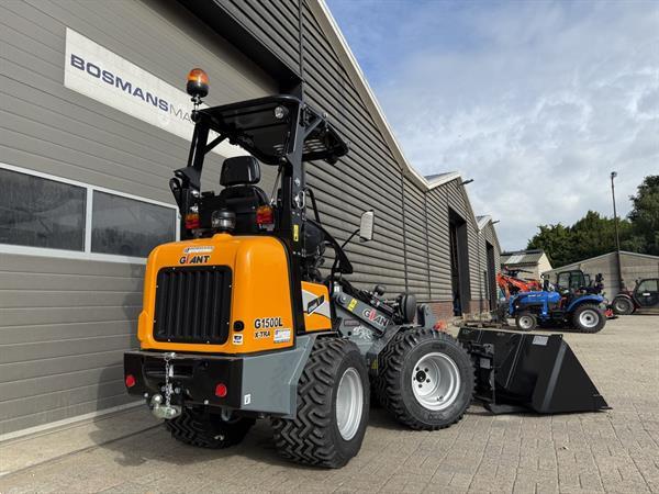 Grote foto giant g1500 l x tra minishovel nieuw 495 lease agrarisch shovels