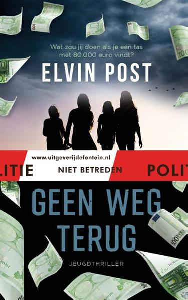 Grote foto geen weg terug politie niet betreden boeken jeugd 13 jaar en ouder