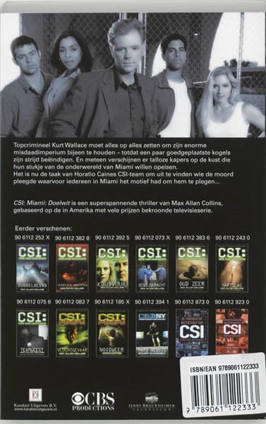 Grote foto csi boeken thrillers