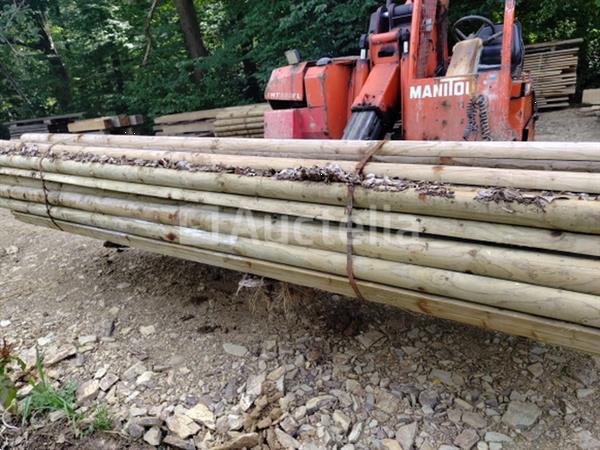 Grote foto halve stammen 4 m diameter 10 agrarisch algemeen