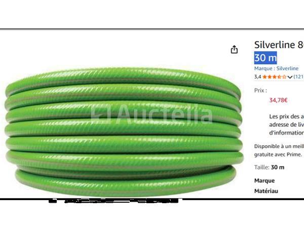Grote foto groene tuinslang versterkt pvc 30 m tuin en terras overige tuin en terras