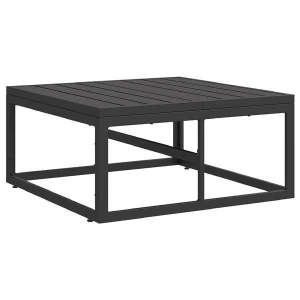 Grote foto vidaxl buitenmeubelsets zwart staal tuin en terras tuinmeubelen