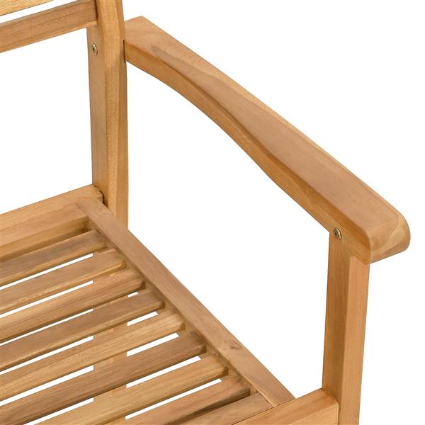 Grote foto vidaxl tuinstapelstoelen 4 pcs bruin 55.5 x 55.5 x 90 cm tuin en terras tuinmeubelen