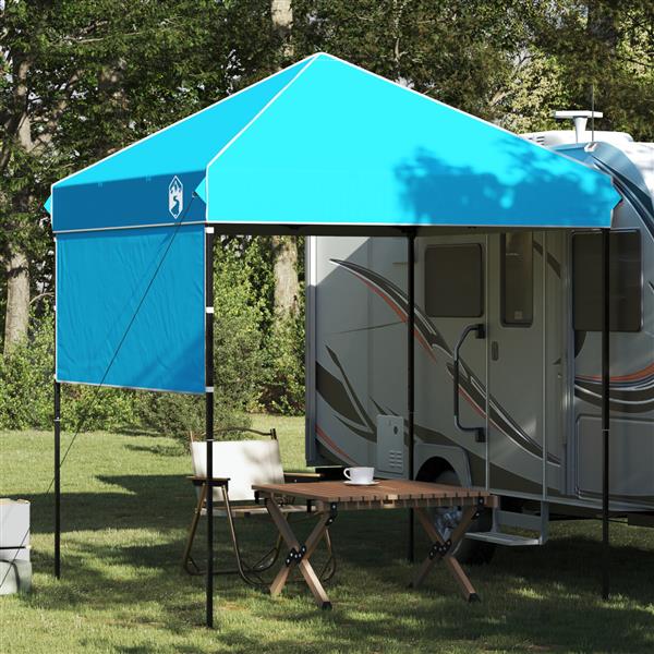 Grote foto vidaxl luifeltent blauw 200 x 200 cm oxford stof tuin en terras overige tuin en terras
