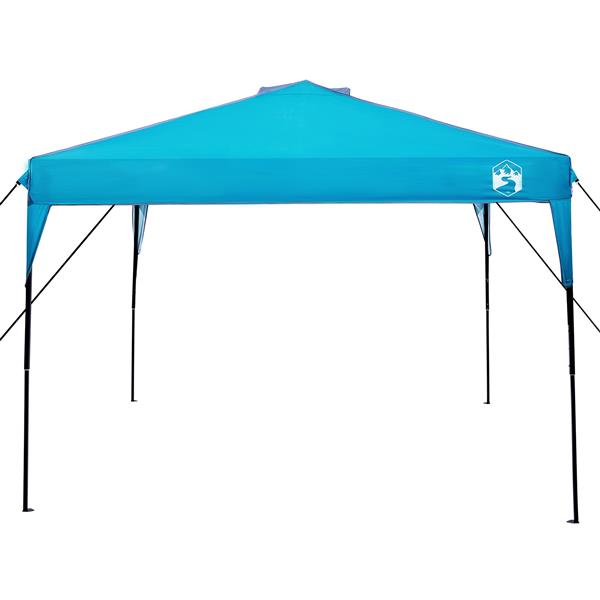 Grote foto vidaxl luifeltent blauw 300 x 300 x 227 236 245 cm oxford stof tuin en terras overige tuin en terras