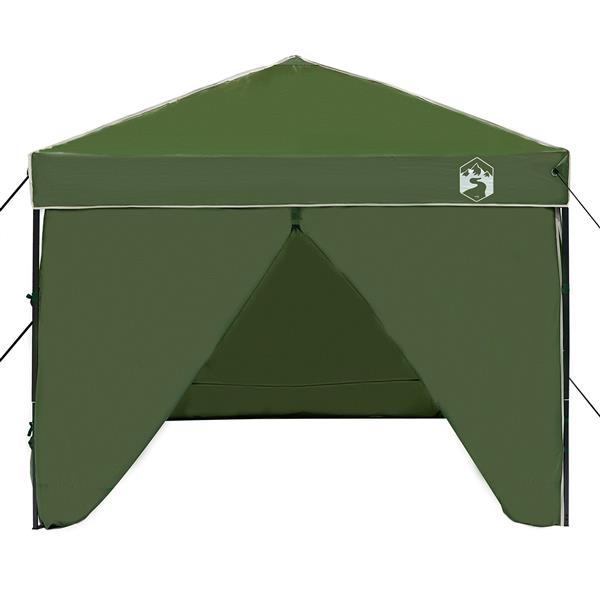Grote foto vidaxl luifeltent groen 250 x 250 x 227 236 245 cm oxford stof tuin en terras overige tuin en terras
