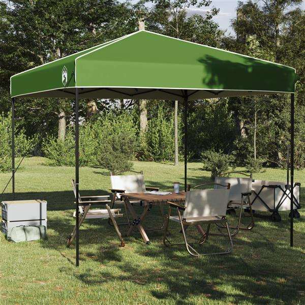 Grote foto vidaxl luifeltent groen 250 x 250 x 227 236 245 cm oxford stof tuin en terras overige tuin en terras