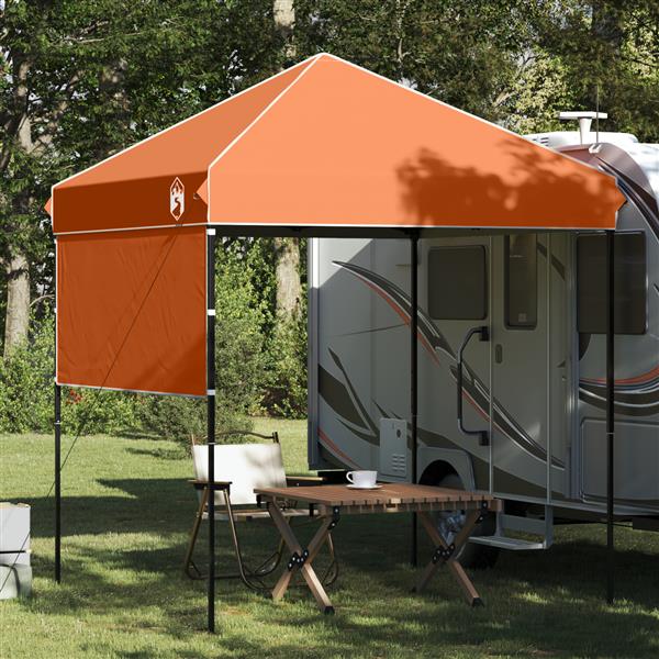 Grote foto vidaxl luifeltent oranje 200 x 200 cm oxford stof tuin en terras overige tuin en terras