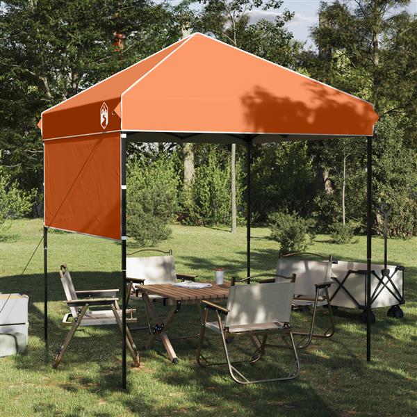Grote foto vidaxl luifeltent oranje 200 x 200 cm oxford stof tuin en terras overige tuin en terras
