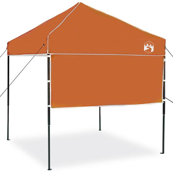 Grote foto vidaxl luifeltent oranje 200 x 200 cm oxford stof tuin en terras overige tuin en terras