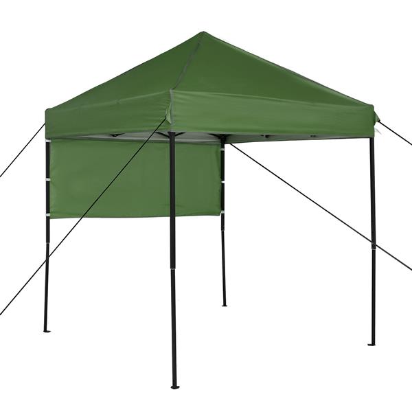 Grote foto vidaxl luifeltent groen 200 x 200 cm oxford stof tuin en terras overige tuin en terras