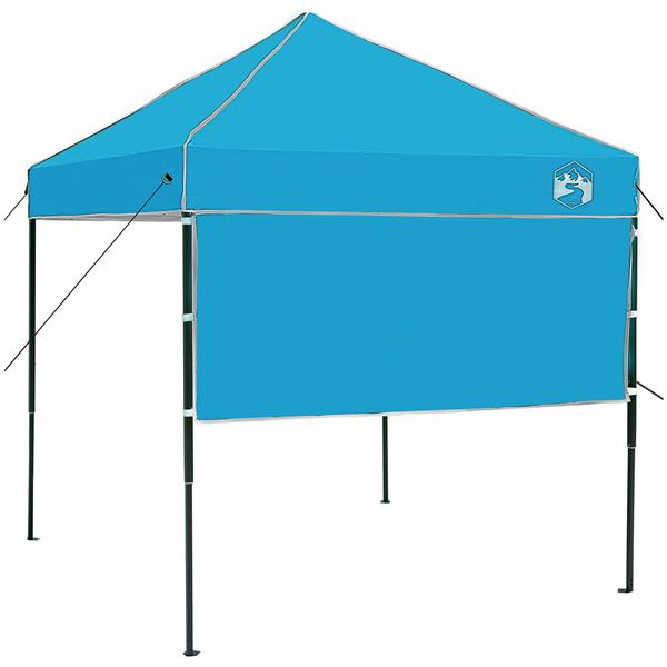 Grote foto vidaxl luifeltent blauw 200 x 200 cm oxford stof tuin en terras overige tuin en terras
