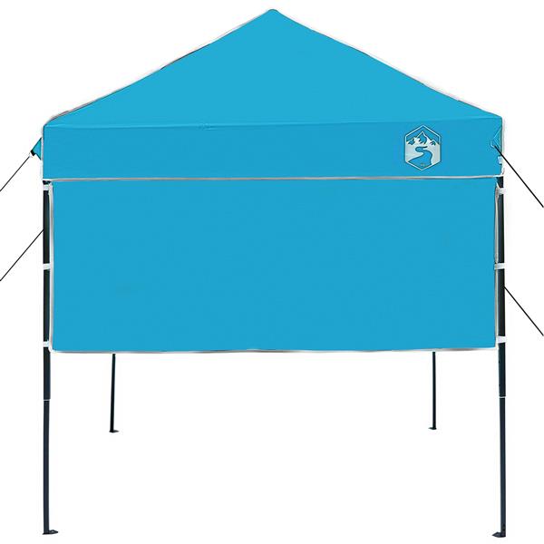 Grote foto vidaxl luifeltent blauw 200 x 200 cm oxford stof tuin en terras overige tuin en terras