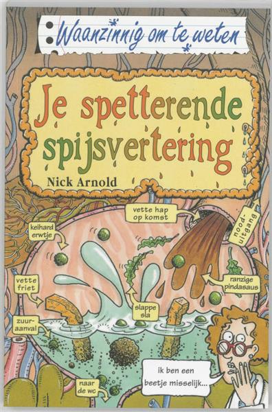 Grote foto je spetterende spijsvertering waanzinnig om te weten boeken jeugd 13 jaar en ouder