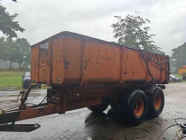Grote foto kaweco 110 kipper agrarisch aanhangwagens