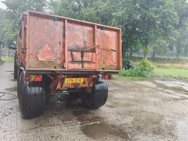 Grote foto kaweco 110 kipper agrarisch aanhangwagens