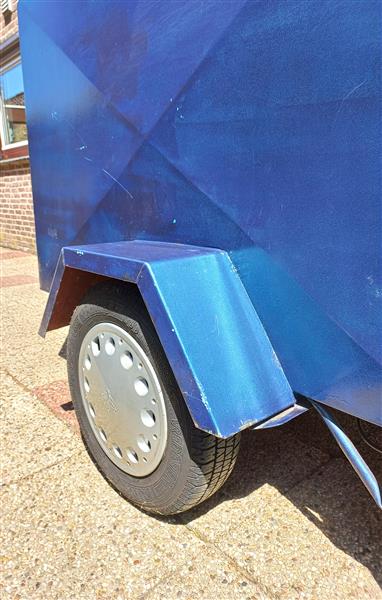 Grote foto gesloten aanhanger auto diversen aanhangers