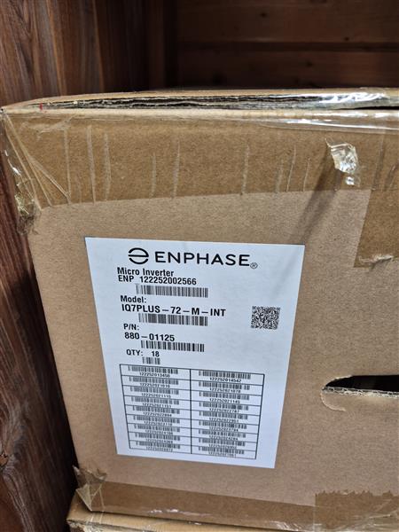 Grote foto enphase omvormers doe het zelf en verbouw elektra en kabels