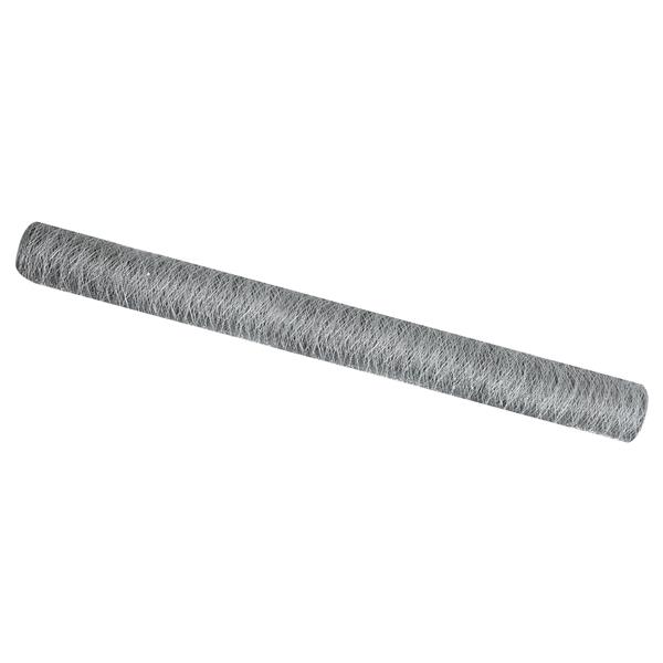 Grote foto vidaxl hexagon heining grijs zilver 1.5 x 10 m gegalvaniseerd staal tuin en terras hekken en schuttingen