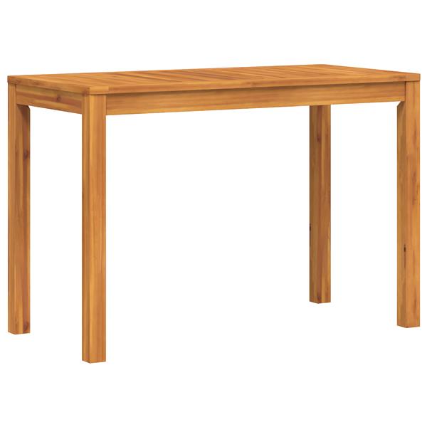 Grote foto vidaxl tuin eetset 3 pcs licht hout standaard massief hout tuin en terras tuinmeubelen