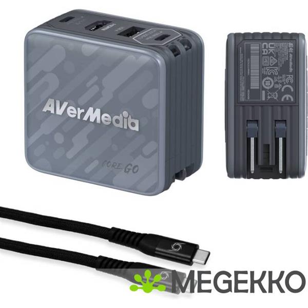 Grote foto avermedia gc313 universeel zwart ac snel opladen binnen computers en software overige computers en software