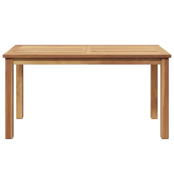 Grote foto vidaxl salontafel bruin 90 x 50 x 45.5 cm massief teakhout tuin en terras tuinmeubelen