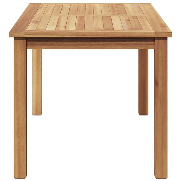 Grote foto vidaxl salontafel bruin 90 x 50 x 45.5 cm massief teakhout tuin en terras tuinmeubelen