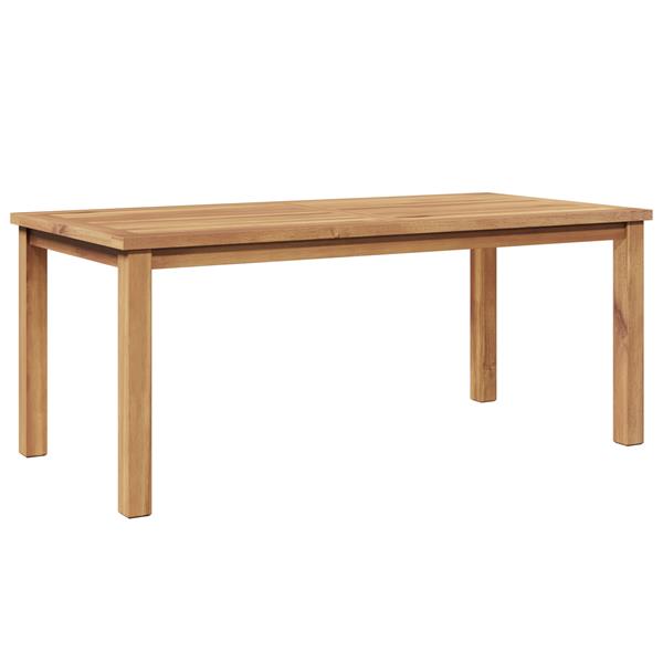 Grote foto vidaxl salontafel bruin 110 x 55 x 45 cm massief teakhout tuin en terras tuinmeubelen