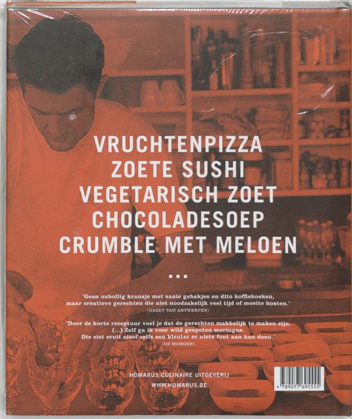 Grote foto modern zoet boeken kookboeken
