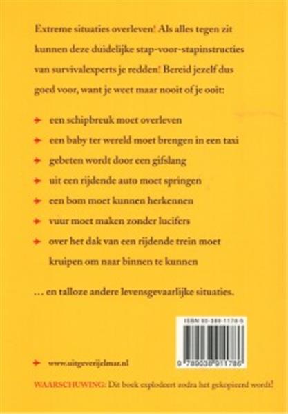 Grote foto het worst case scenario survival handboek boeken literatuur