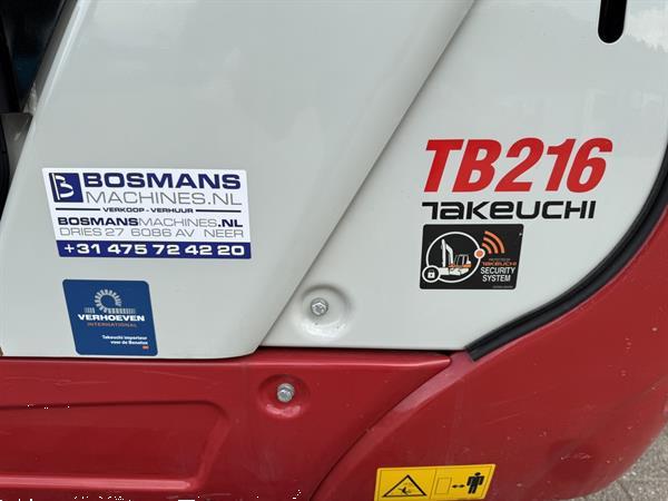 Grote foto takeuchi tb216 minigraver bj 2024 140 uur doe het zelf en verbouw kranen en graafmachines