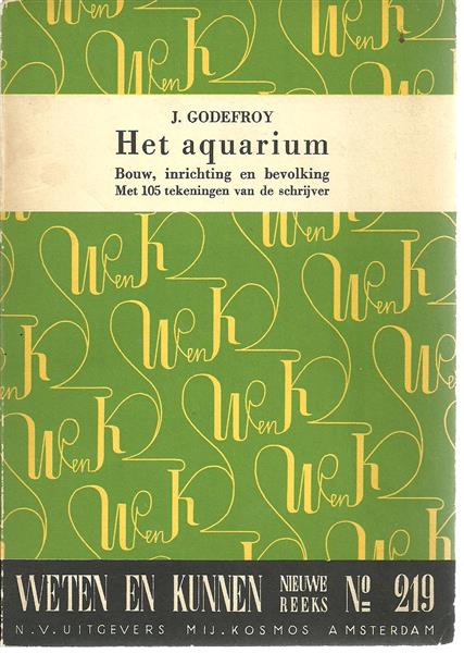 Grote foto weten en kunnen nr. 219 het aquarium 1957 antiek en kunst boeken en bijbels