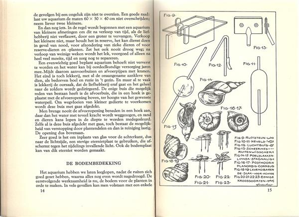 Grote foto weten en kunnen nr. 219 het aquarium 1957 antiek en kunst boeken en bijbels