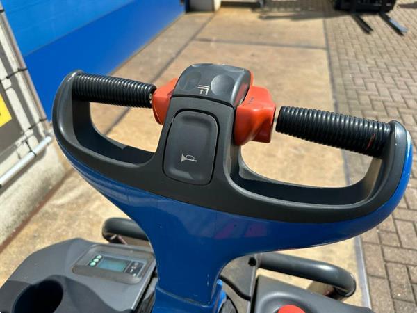 Grote foto vs 22279 elektrische palletwagen linde lepels 2400mm doe het zelf en verbouw hefwerktuigen