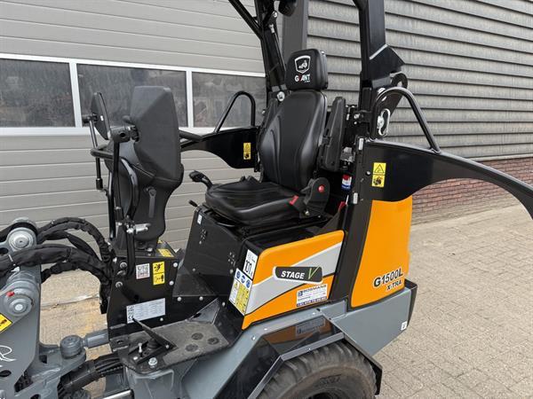 Grote foto giant g1500 l x tra minishovel tkd demo 495 lease giekvering agrarisch shovels