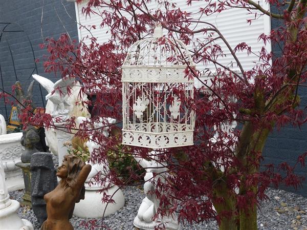 Grote foto vogelkooi groot metaal huis en inrichting woningdecoratie