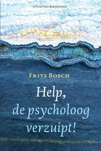 Grote foto help de psycholoog verzuipt boeken wetenschap
