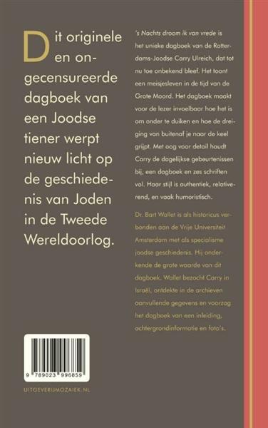 Grote foto nachts droom ik van vrede boeken hobby en vrije tijd