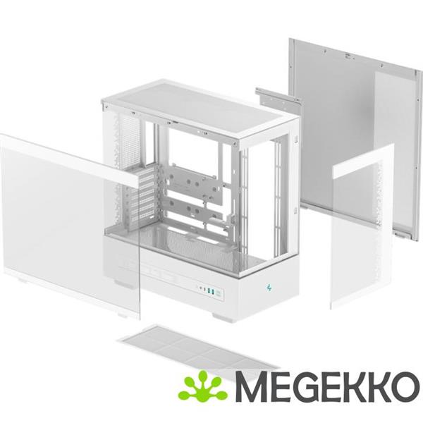 Grote foto deepcool ch690 tower wit computers en software behuizingen en kasten